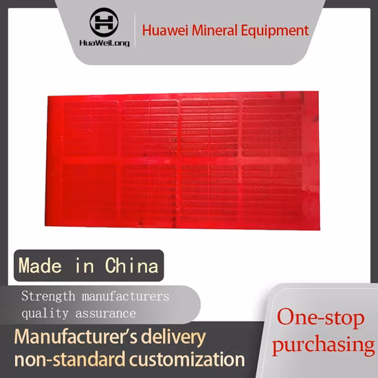 Criba vibratoria de la máquina de deshidratación de alta frecuencia