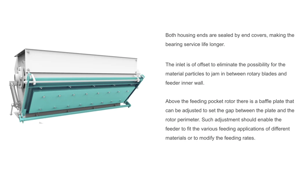 Wheat, Paddy, Rice, Corn, Soybean etc. Grain Material Variable Frequency Impeller Feeder with Magnet for Grinder