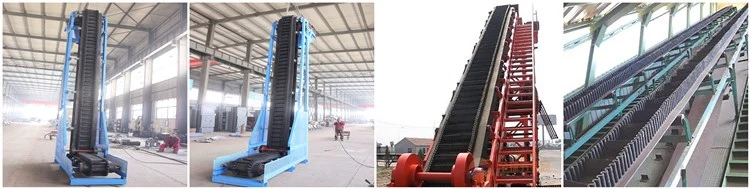 Customized Fire Resistant Chemical Industry Sidewall System Belting Rubber Cleated Belt Conveyor