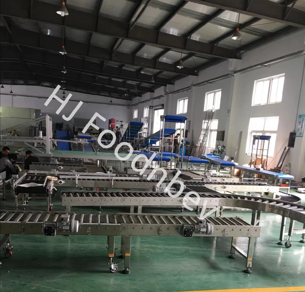 Shaftless Screw Popular Gravity Line Loading and Unloading Flexible Skate Wheel Conveyor