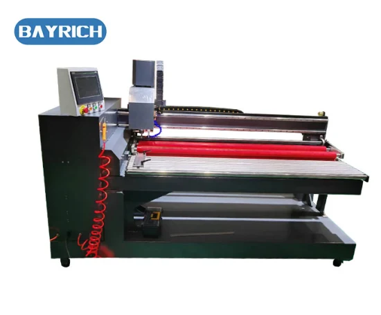 Punzonadora de cinta transportadora de nailon de PVC y PU de goma completamente automática de Bayrich