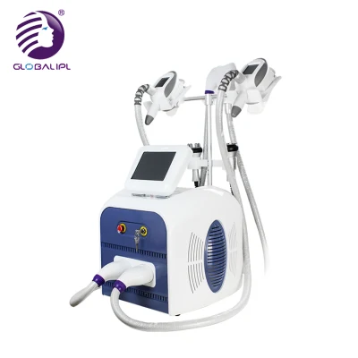 5 en 1 Cryoliposis+Lipo Laser Diode Laser Cavitation Multi Polar RF Máquina de adelgazamiento Cryo Fat Freeze