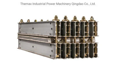 Máquina de vulcanización combinada con marco duradero de dos piezas Themax para cinta transportadora de tela