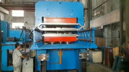 Cadena de producción de goma de la banda transportadora de la base de la materia textil/maquinaria de vulcanización de la correa