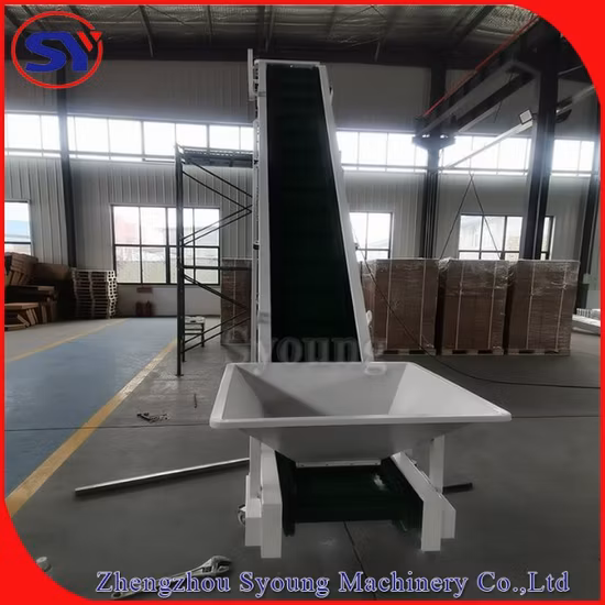 Tipo de pared lateral del transportador de correa de cadena de delantal de gran ángulo Proveedor de China