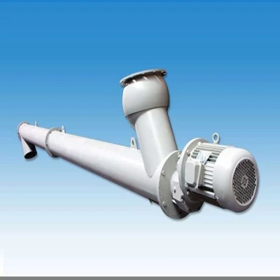 China Nuevo transportador de tornillo tubular para materiales a granel con tubo de barrena espiral aprobado por la CE de China