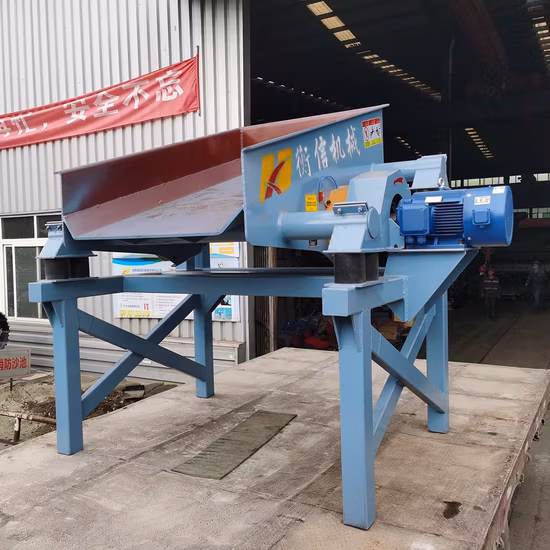 Alimentador vibratorio para piedra, carbón y mineral